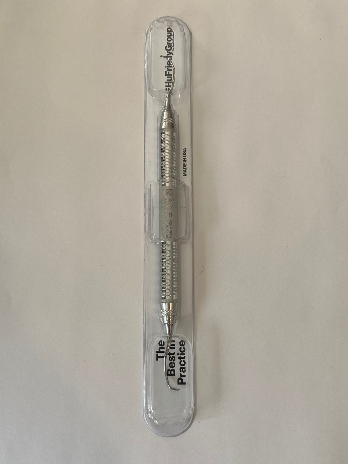 Cureta Gracey Hu-friedy SG15/166 para alcanzar la superficie mesial de los dientes posteriores