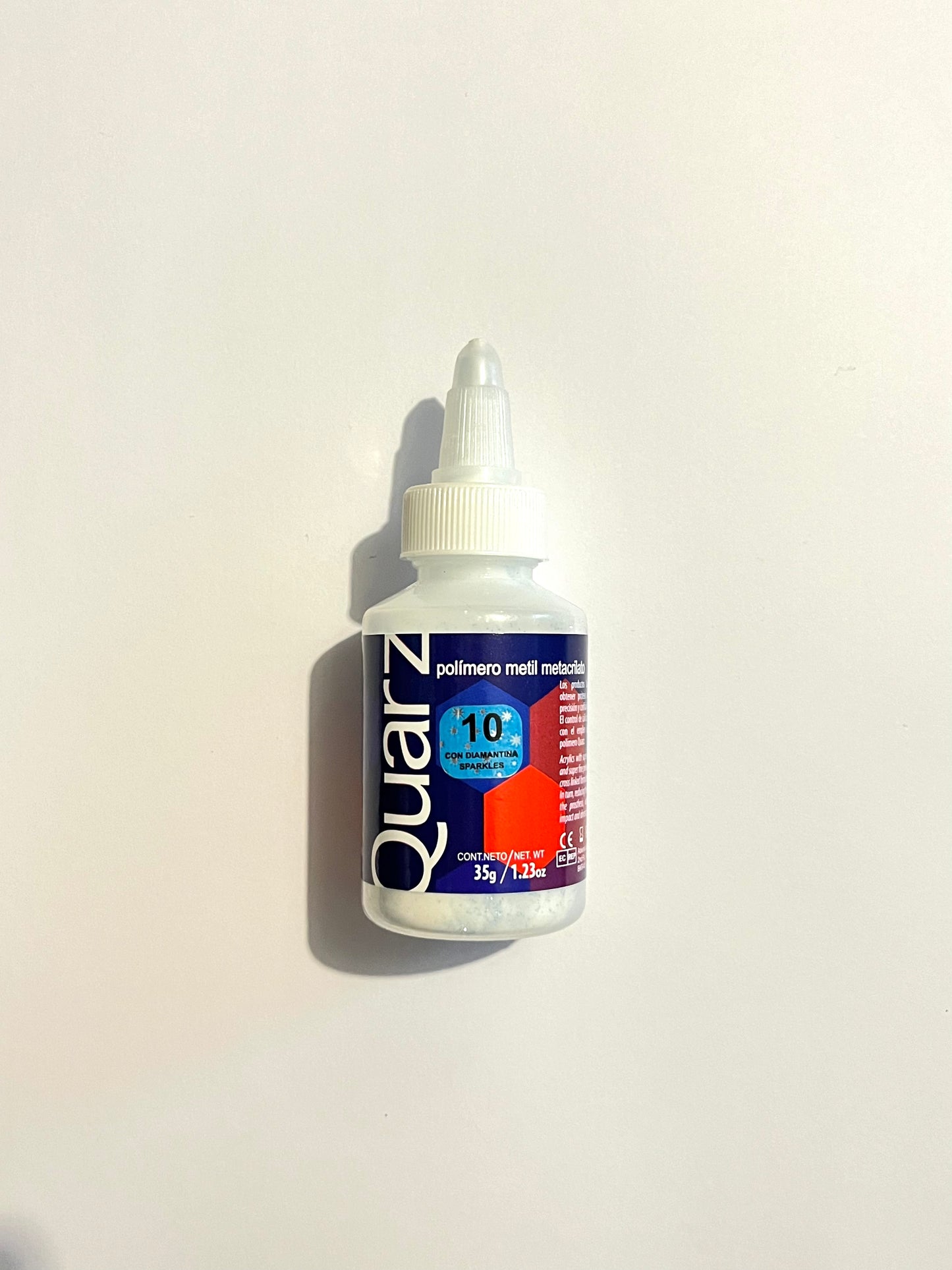 Acrílico marca Quarz ortodoncia 35 gramos #10