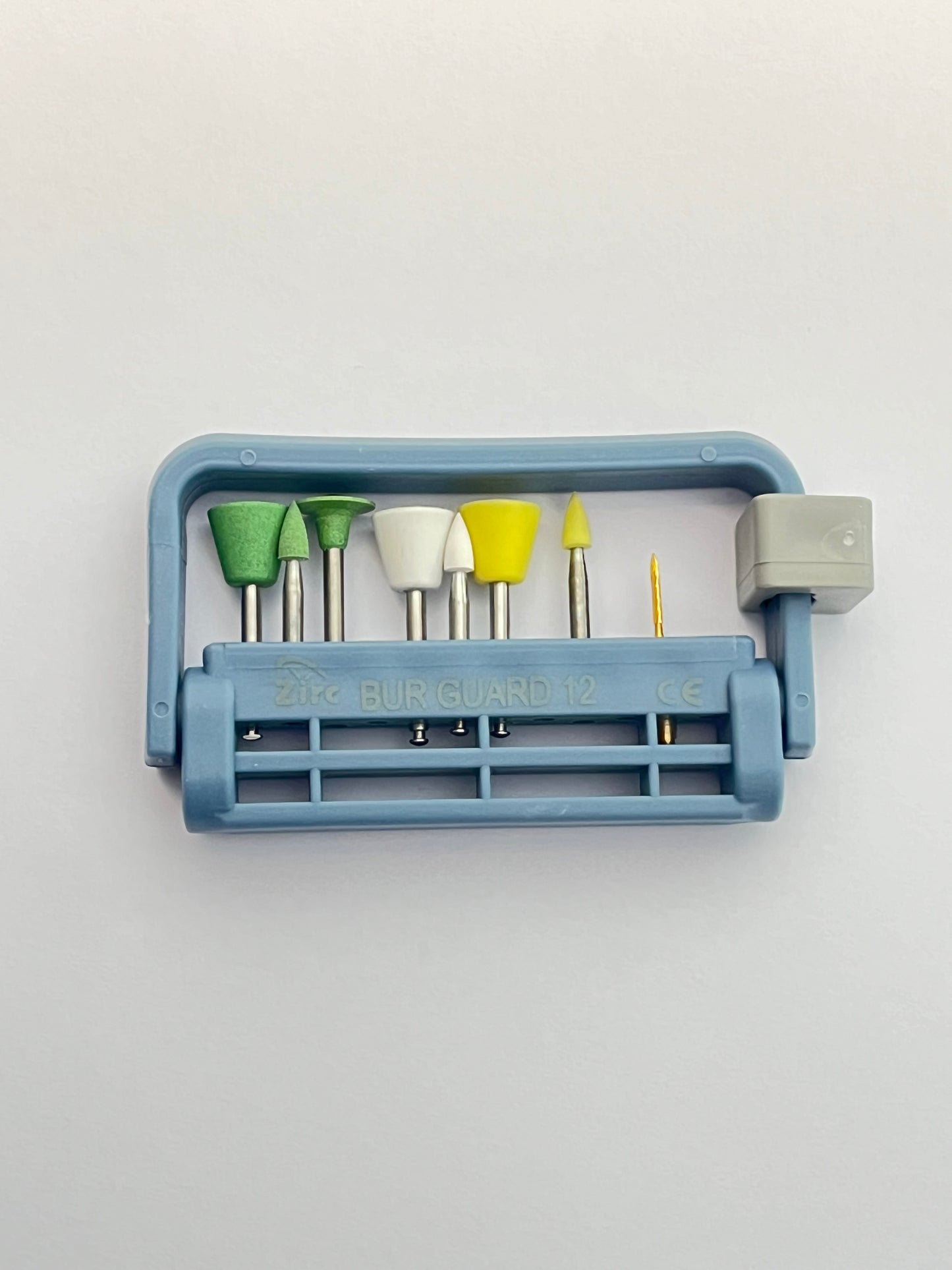 Estuche de pulido jiffy con fresero zirc