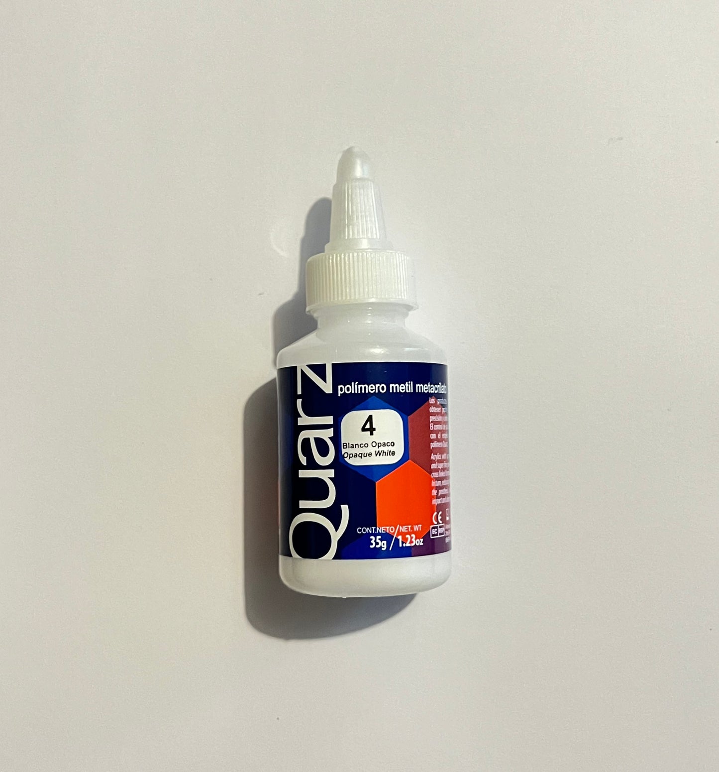 Acrílico marca Quarz ortodoncia 35 gramos #4
