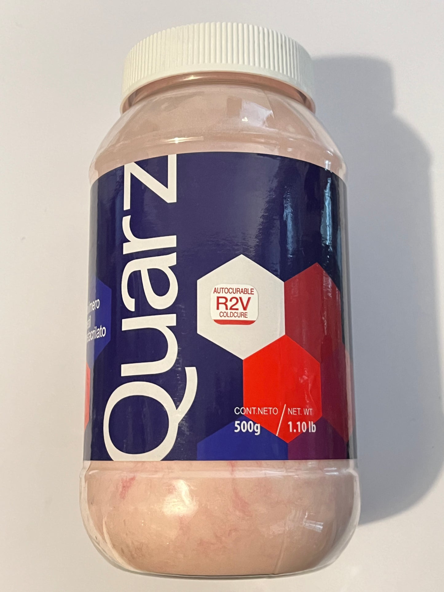 Acrílico Quarz rápido autocurable 500 gramos color R2V