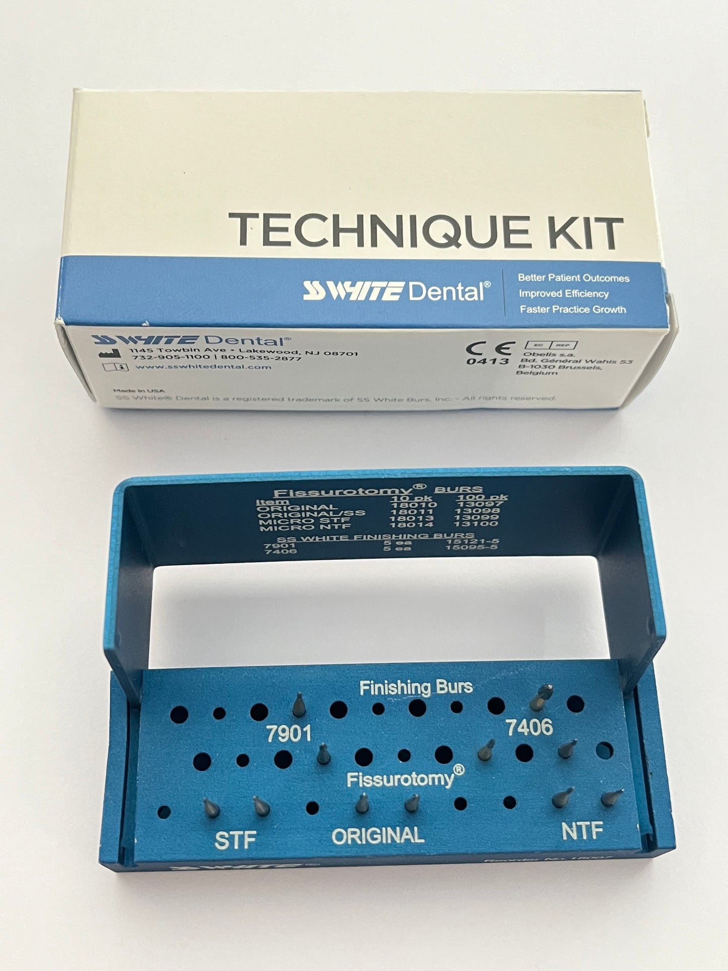 Kit de fresas Fissurotomy Fisurotomia