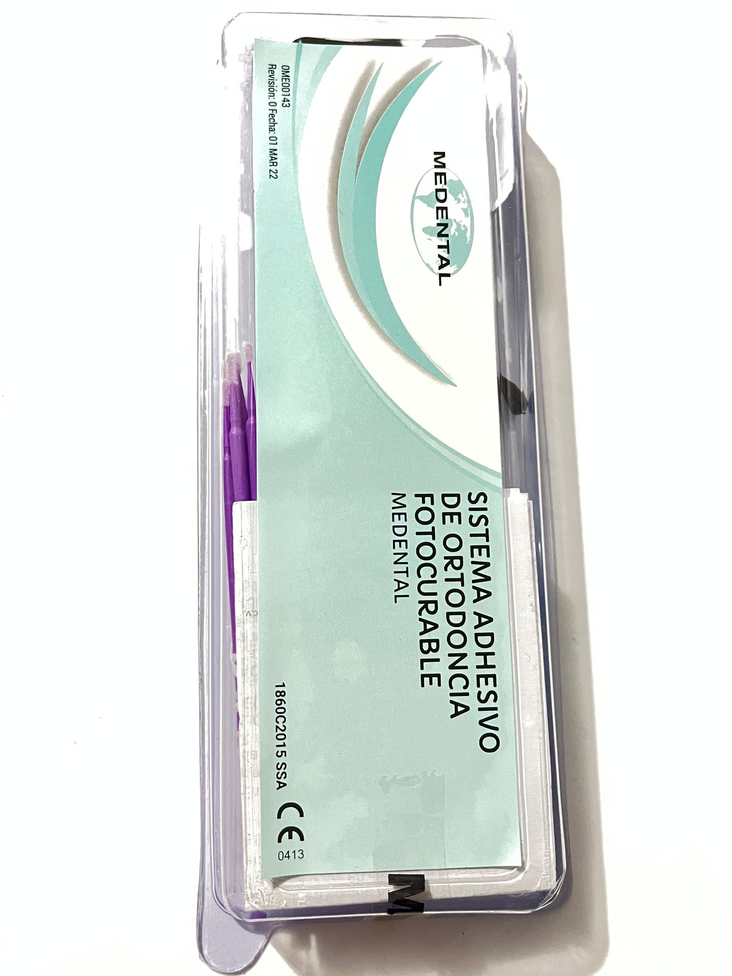 Resina ortodoncia fotocurable 5gr medental