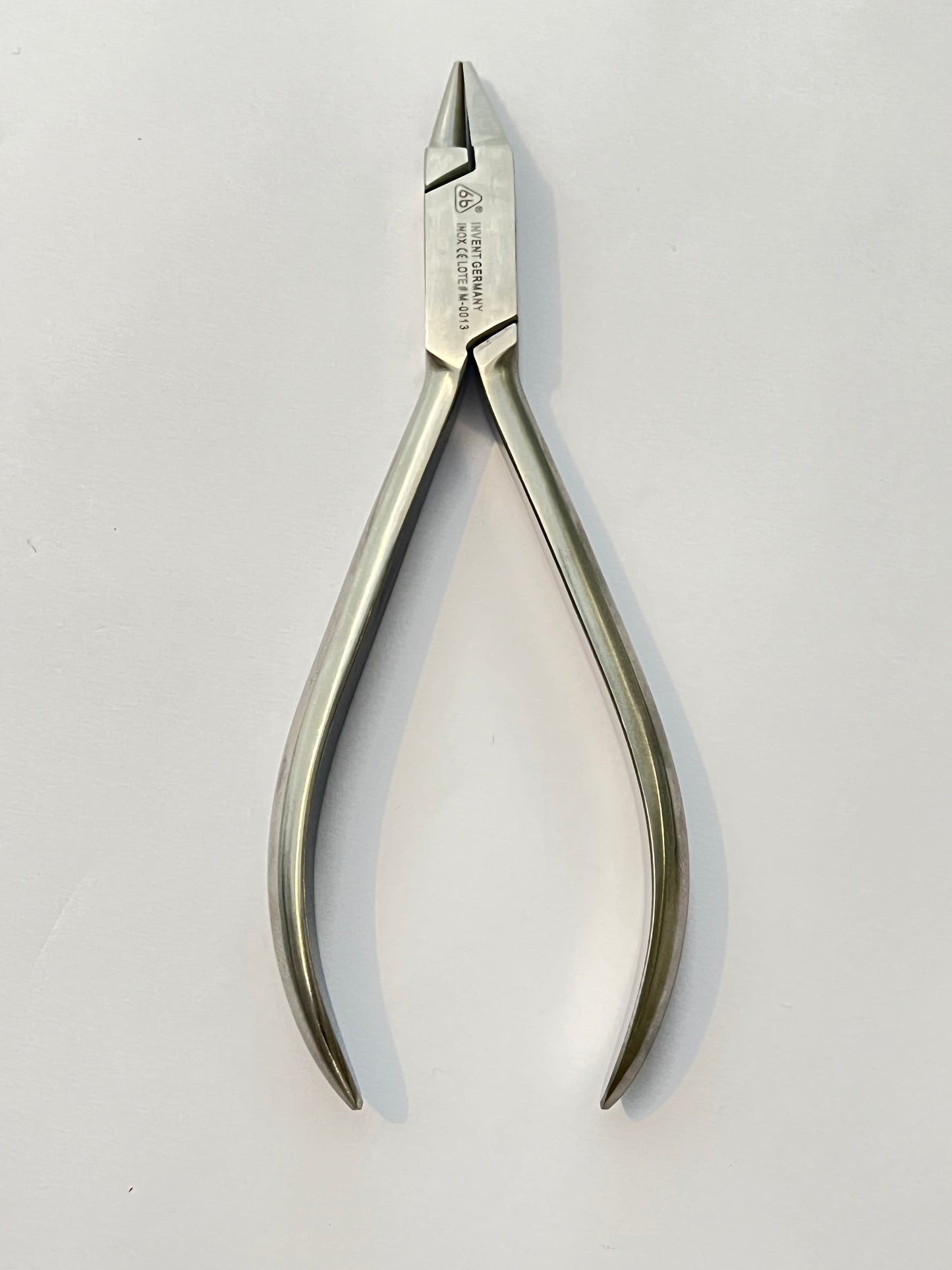 Pinza pico de pájaro (dos picos )corta angle 6B 002