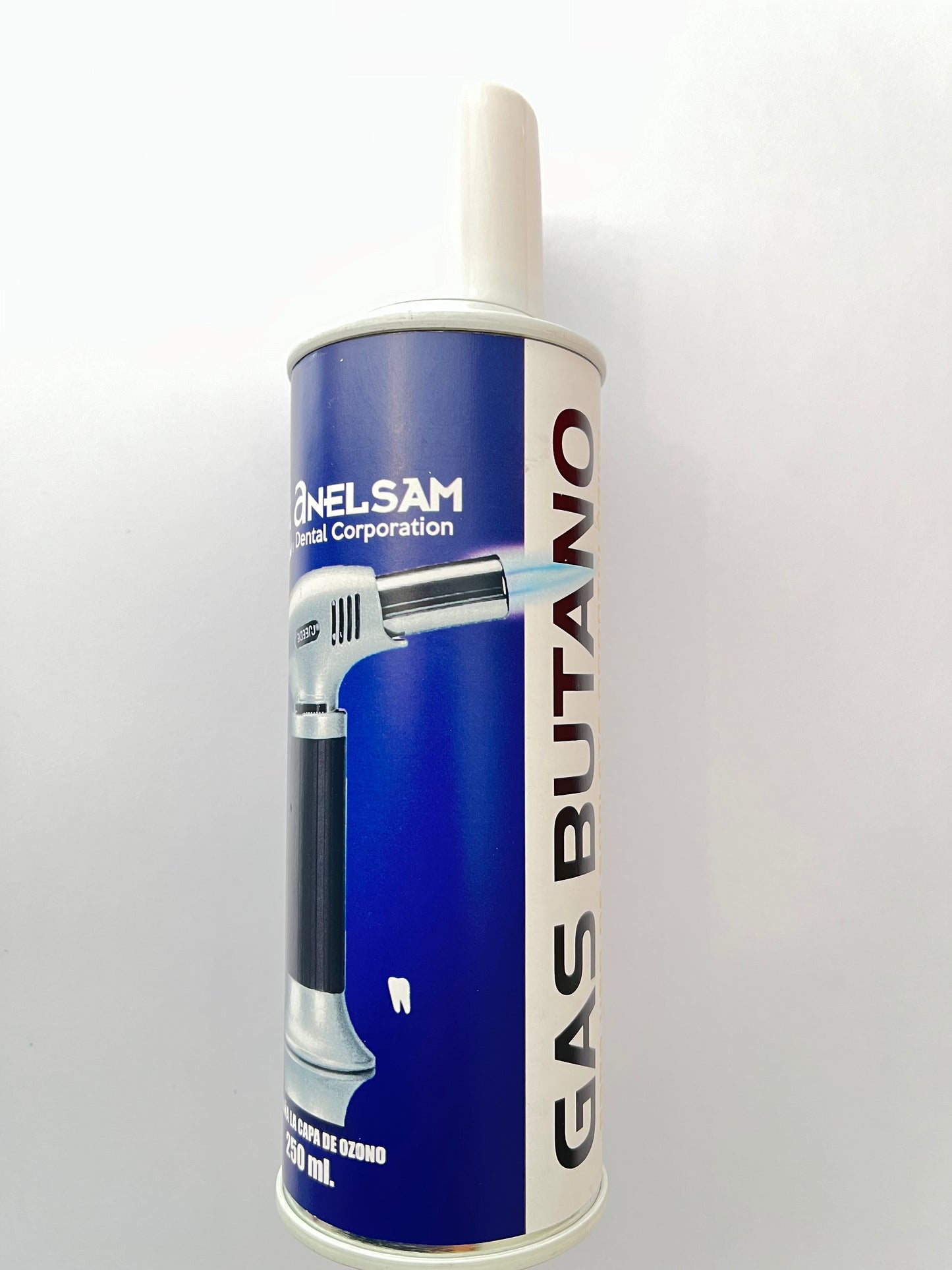 Gas butano para soplete 250ml