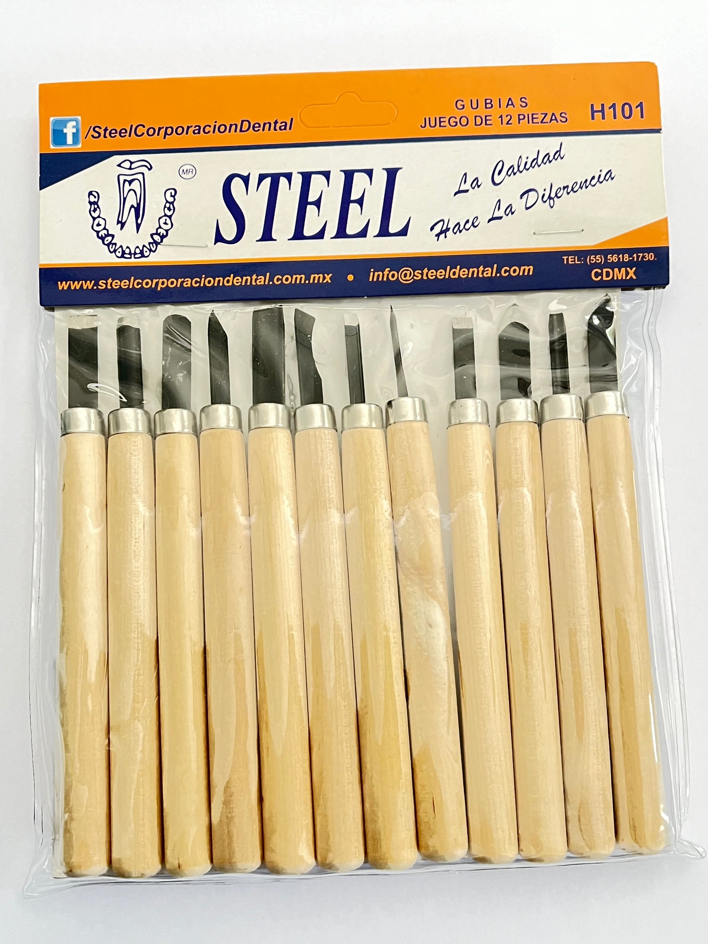 Gubias kit con 12 piezas
