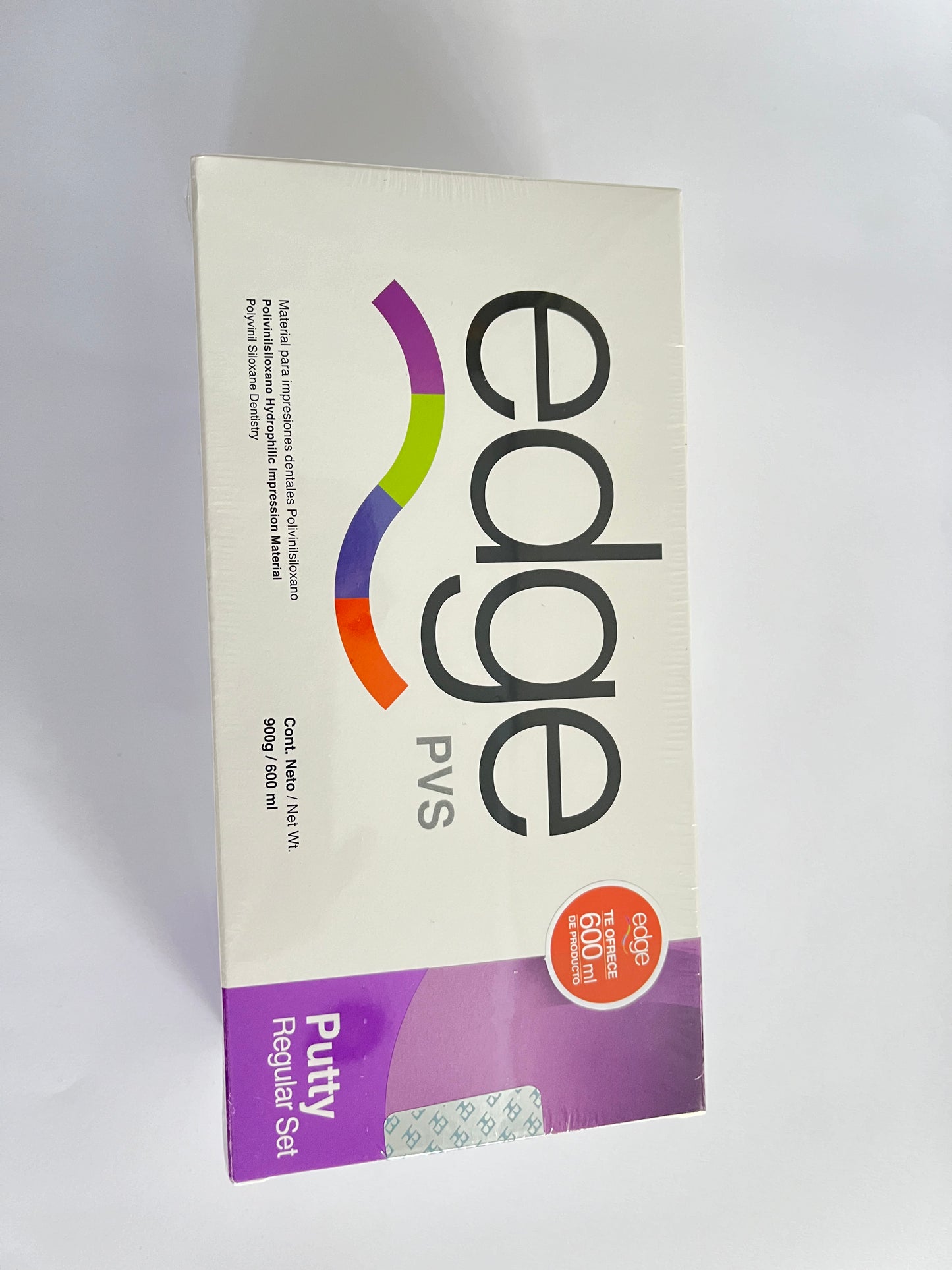 Edge silicona por adición pesada putty soft 2X450 gramos regular