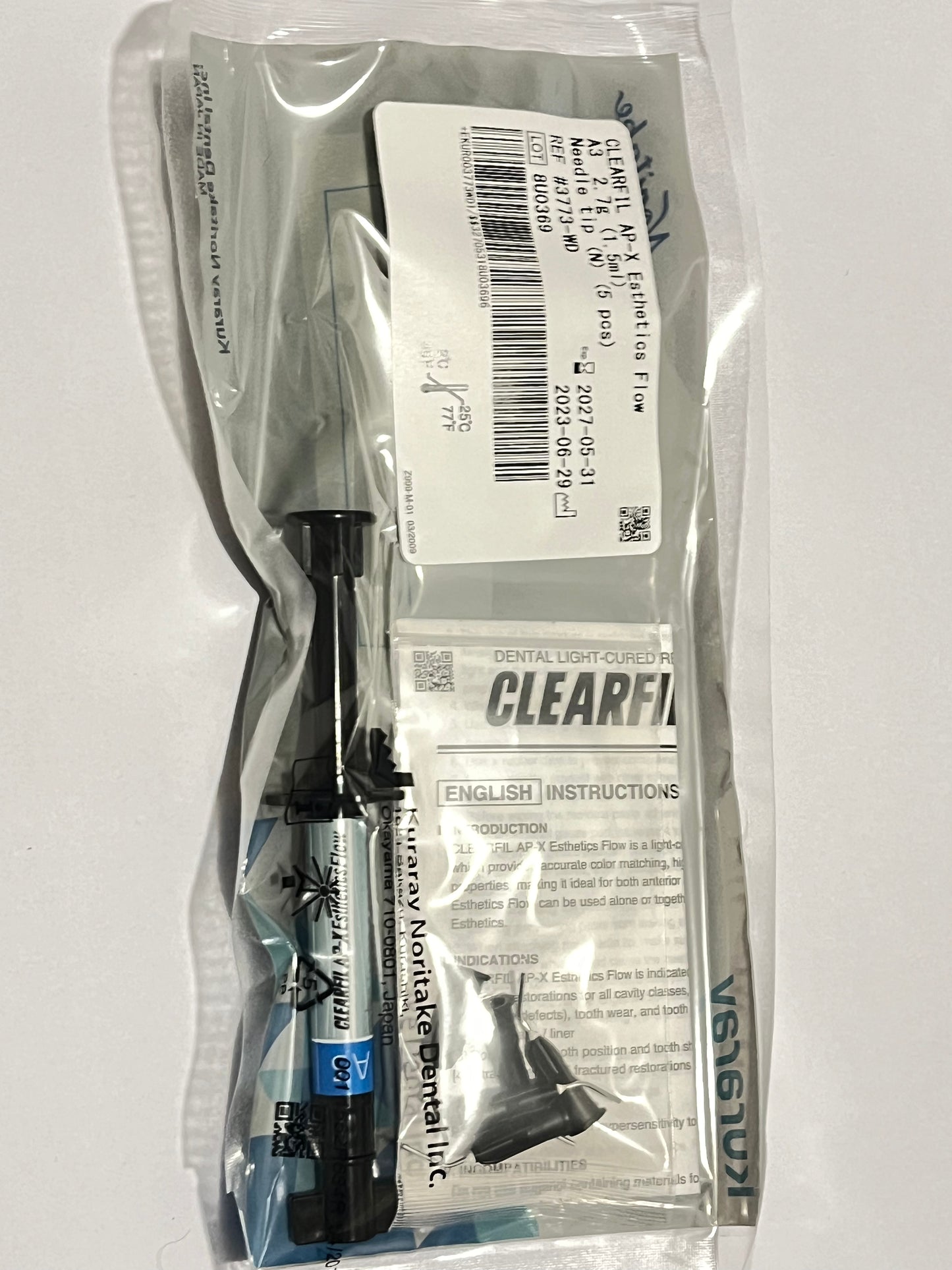 Resina ap-x esthetic flow fluida color A3 2.7g/1.5ml