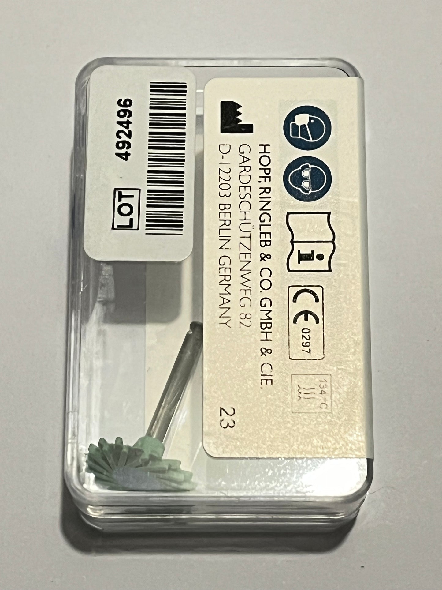 Pulidor orico zr mediano W9418ZR para zirconia