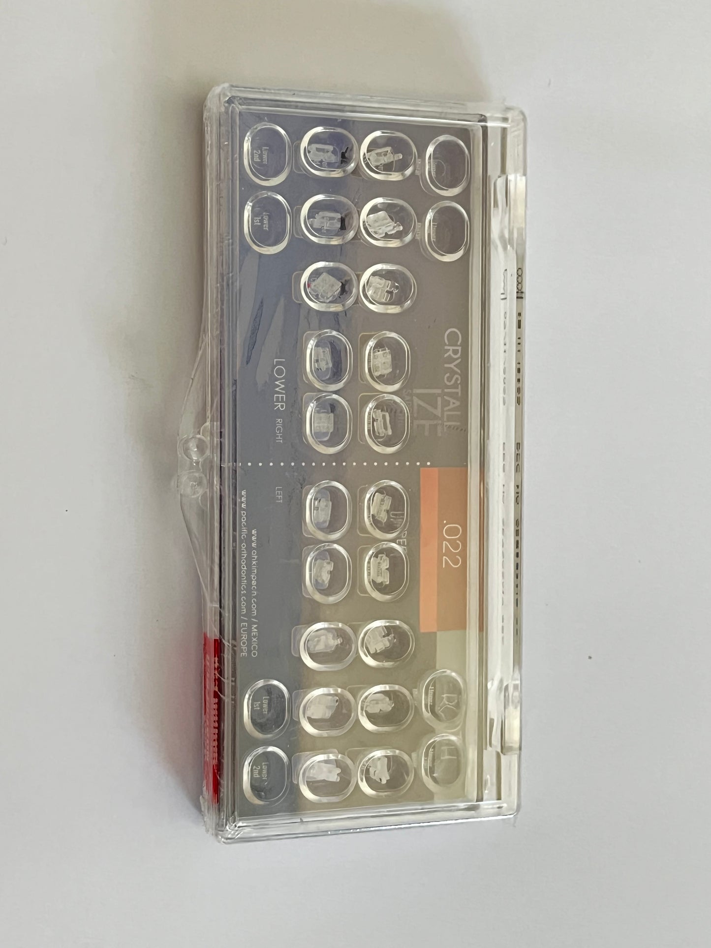 Brackets estéticos roth Crystall ize sapphire stylus .022