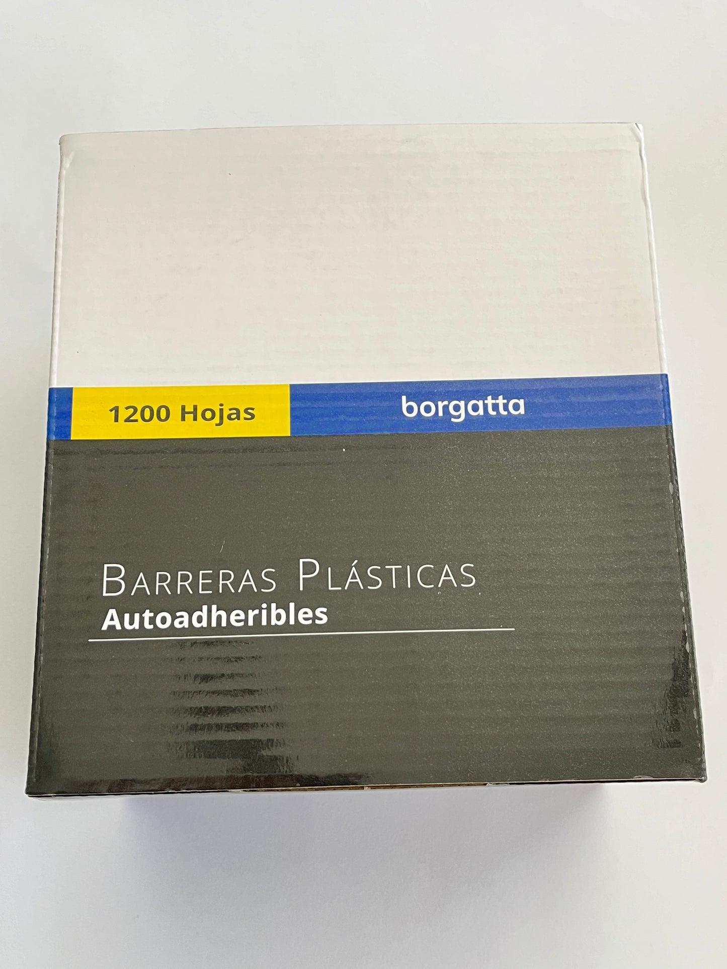 Rollo de barreras plásticas autoadherible 10x15cm con 1200 piezas