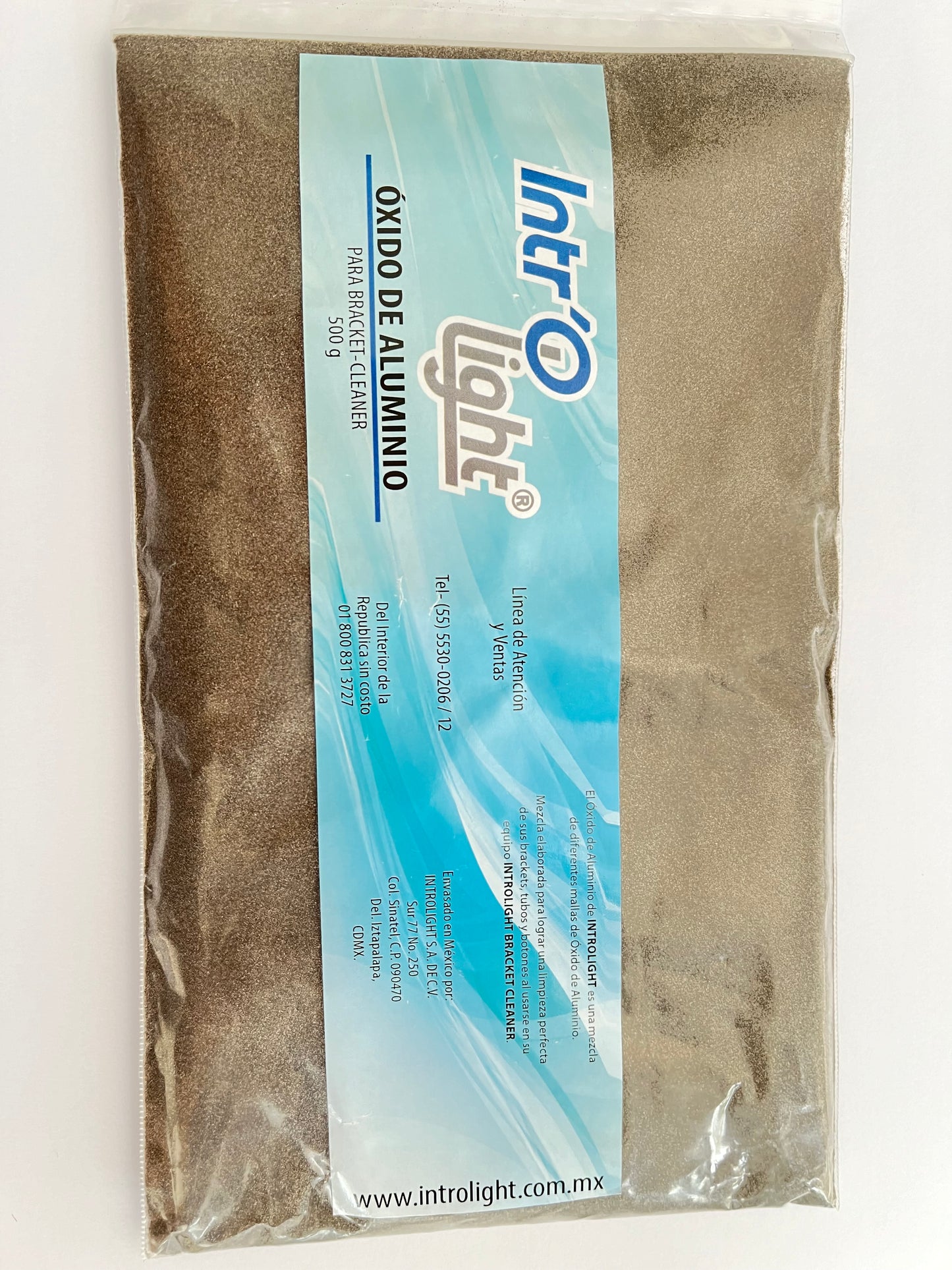 Arena para bracket cleaner de introlight con 500g