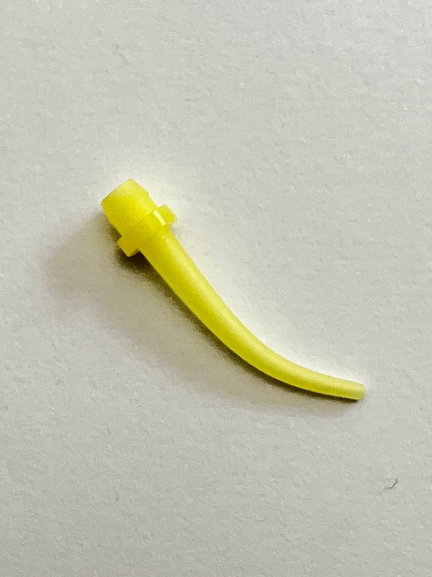 Punta cánula intraoral suelta color amarilla