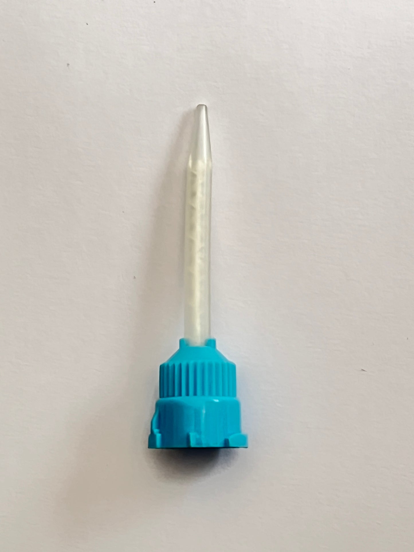 Punta cánula para mezclado suelta color azul