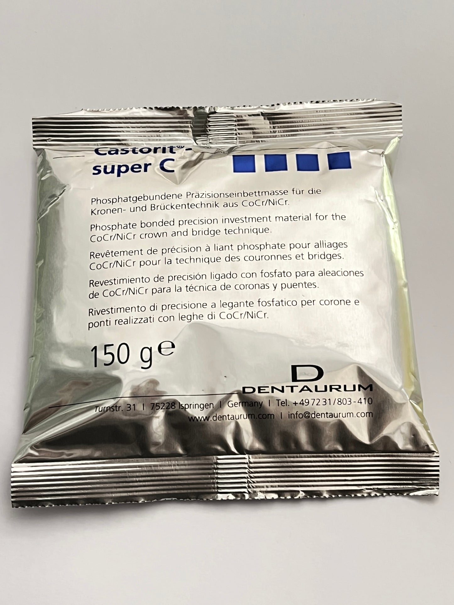 Castorit super c 150G Revestimiento