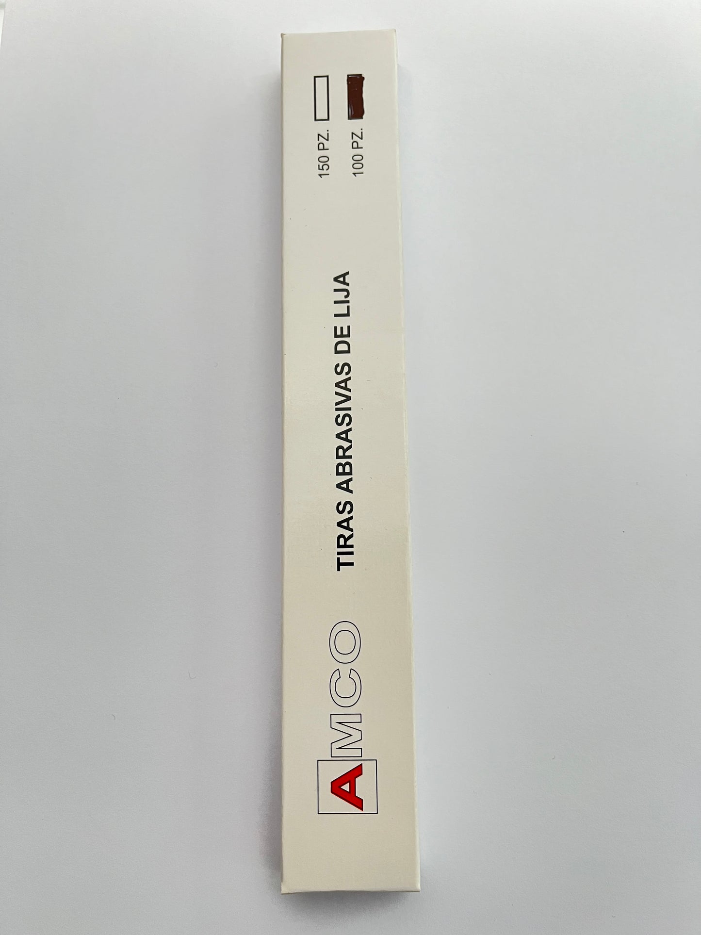Tiras de lija pulidoras / de terminado con 100 piezas marca amco medental