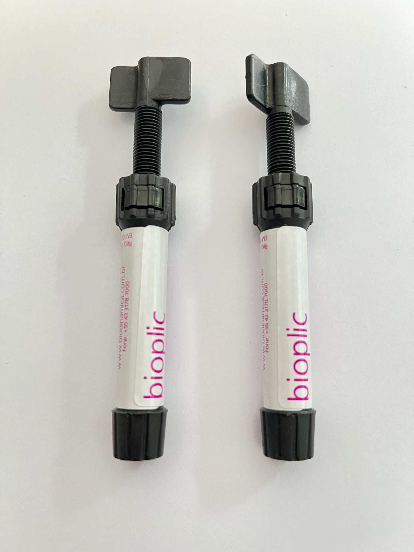 Paquete con 2 jeringas bioplic 2g cada una, Restauraciones Provisionales y Sellado de Cavidades