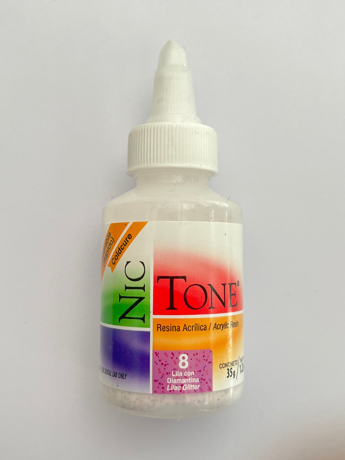 Acrílico marca Nictone ortodoncia 35 gramos #8