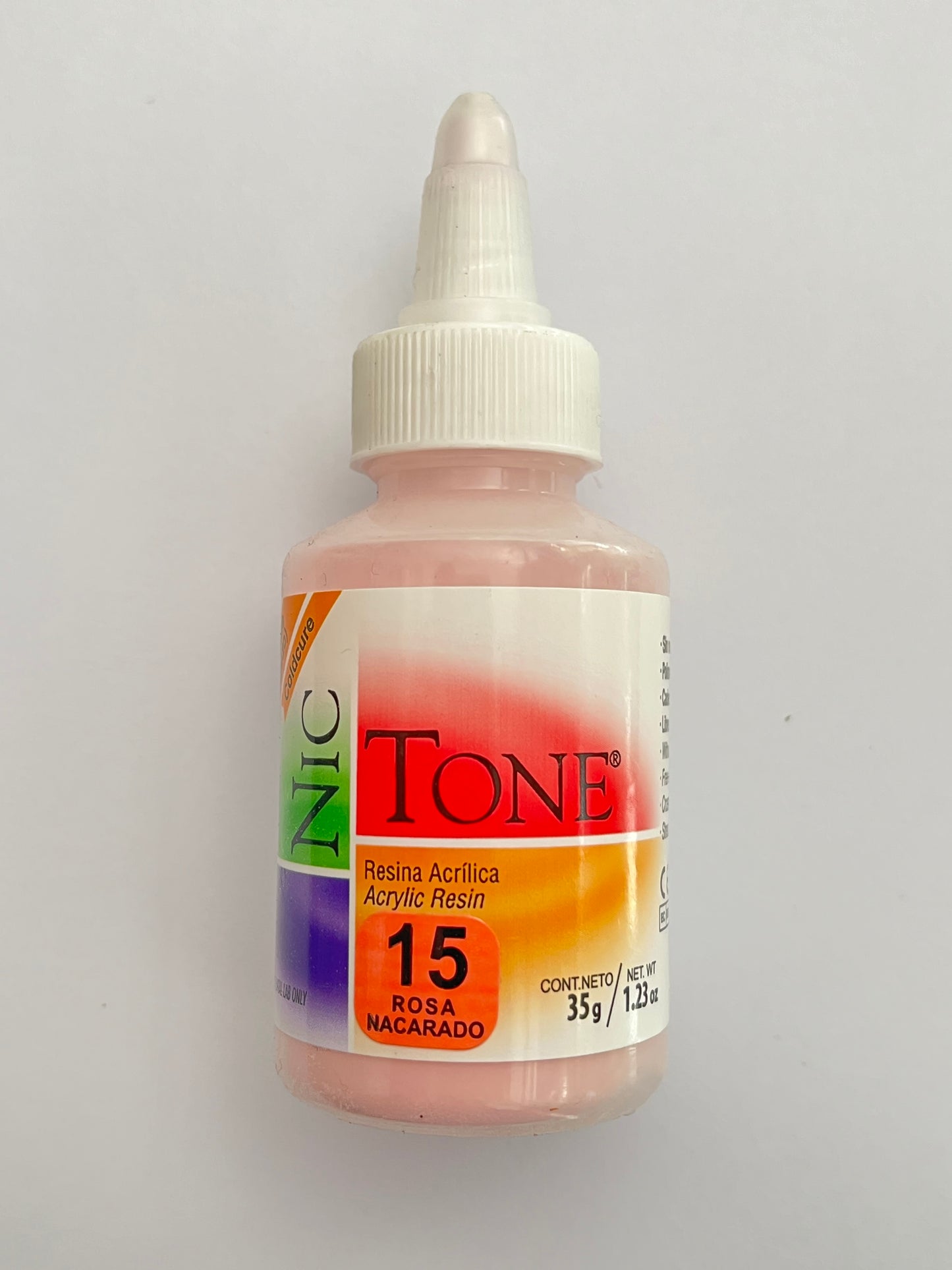 Acrílico marca Nictone ortodoncia 35 gramos #15
