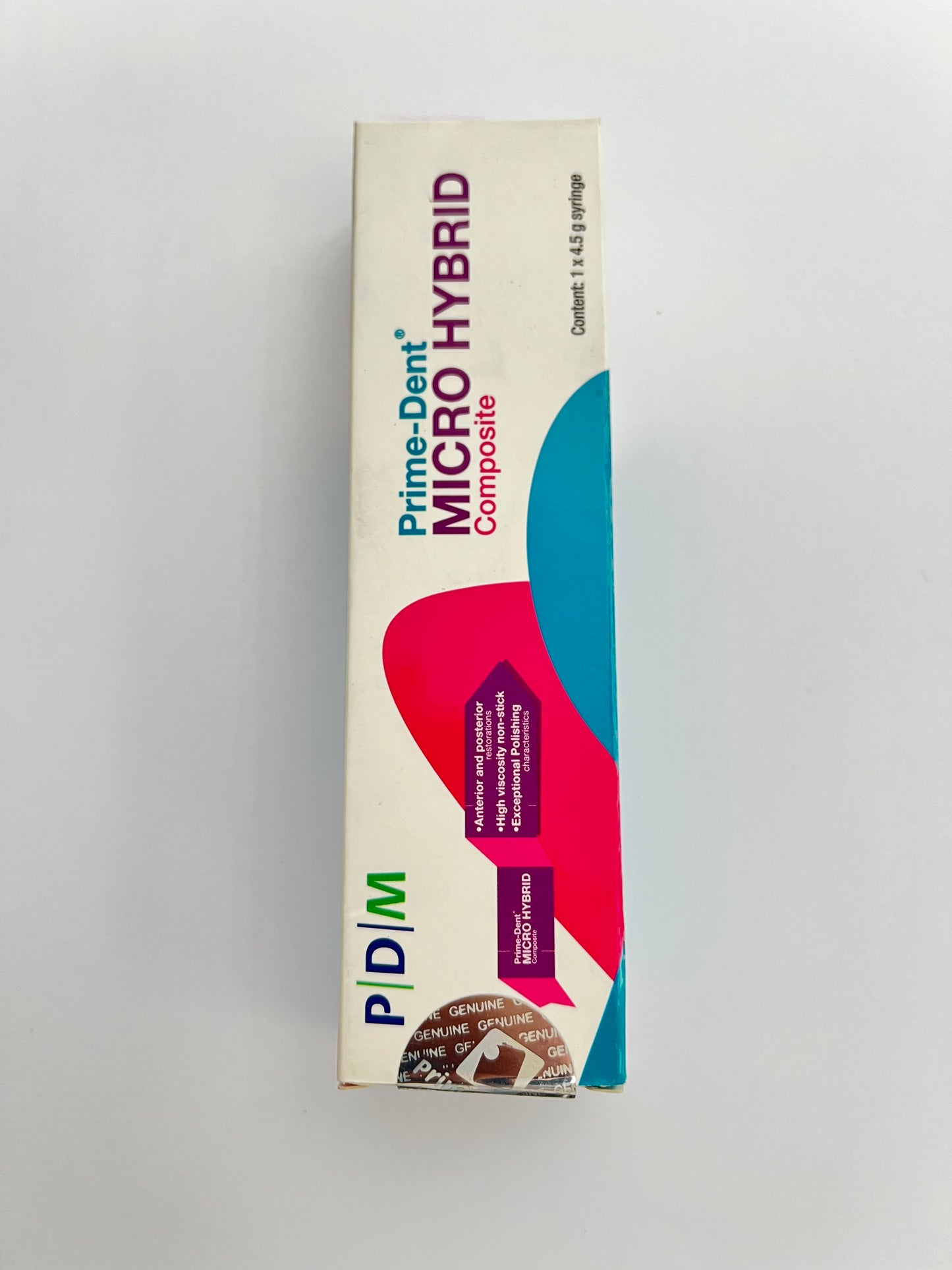Jeringa de resina Microhíbrida Prime dent color A1