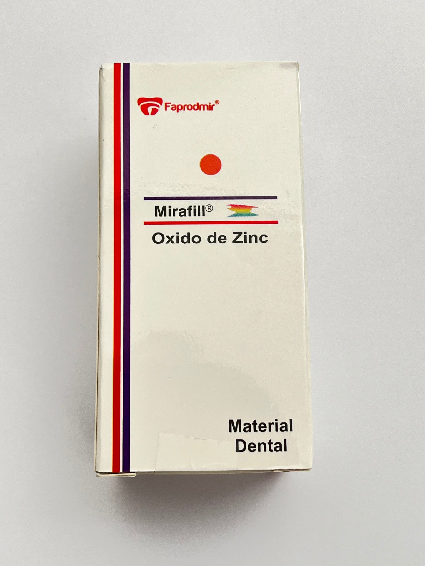 Oxido de zinc mirafill sin endurecedor
