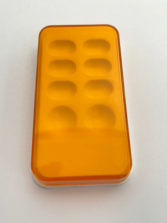 Caja para resina protectora tipo vivapad ambar