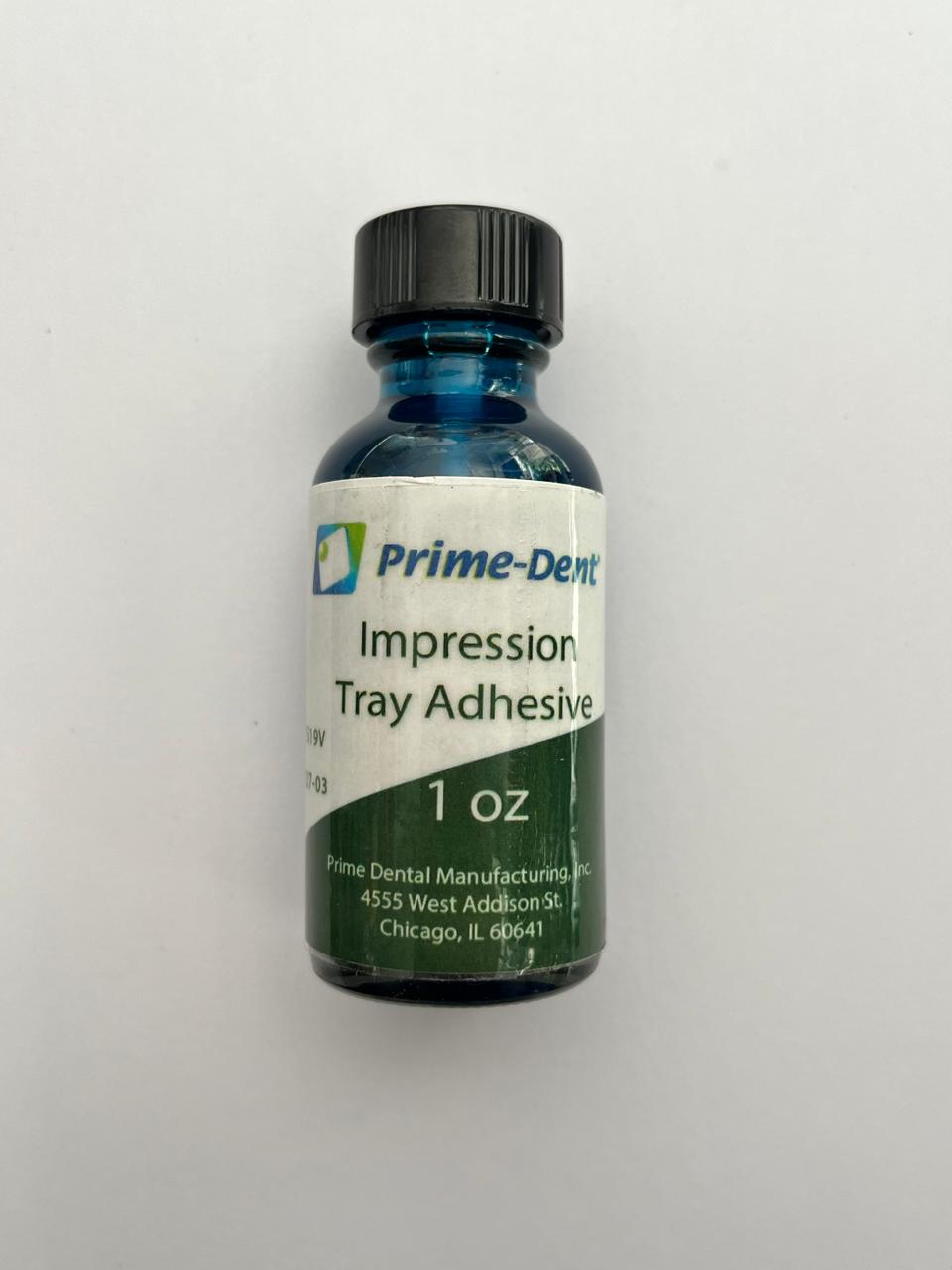 Adhesivo universal para cucharillas tray adhesivo marca prime dent 1 onza