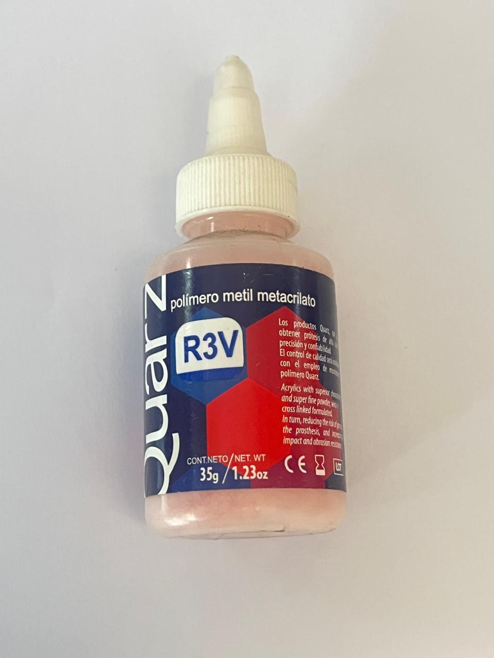 Acrílico Quarz termocurable normal lento 35 gramos color R3V