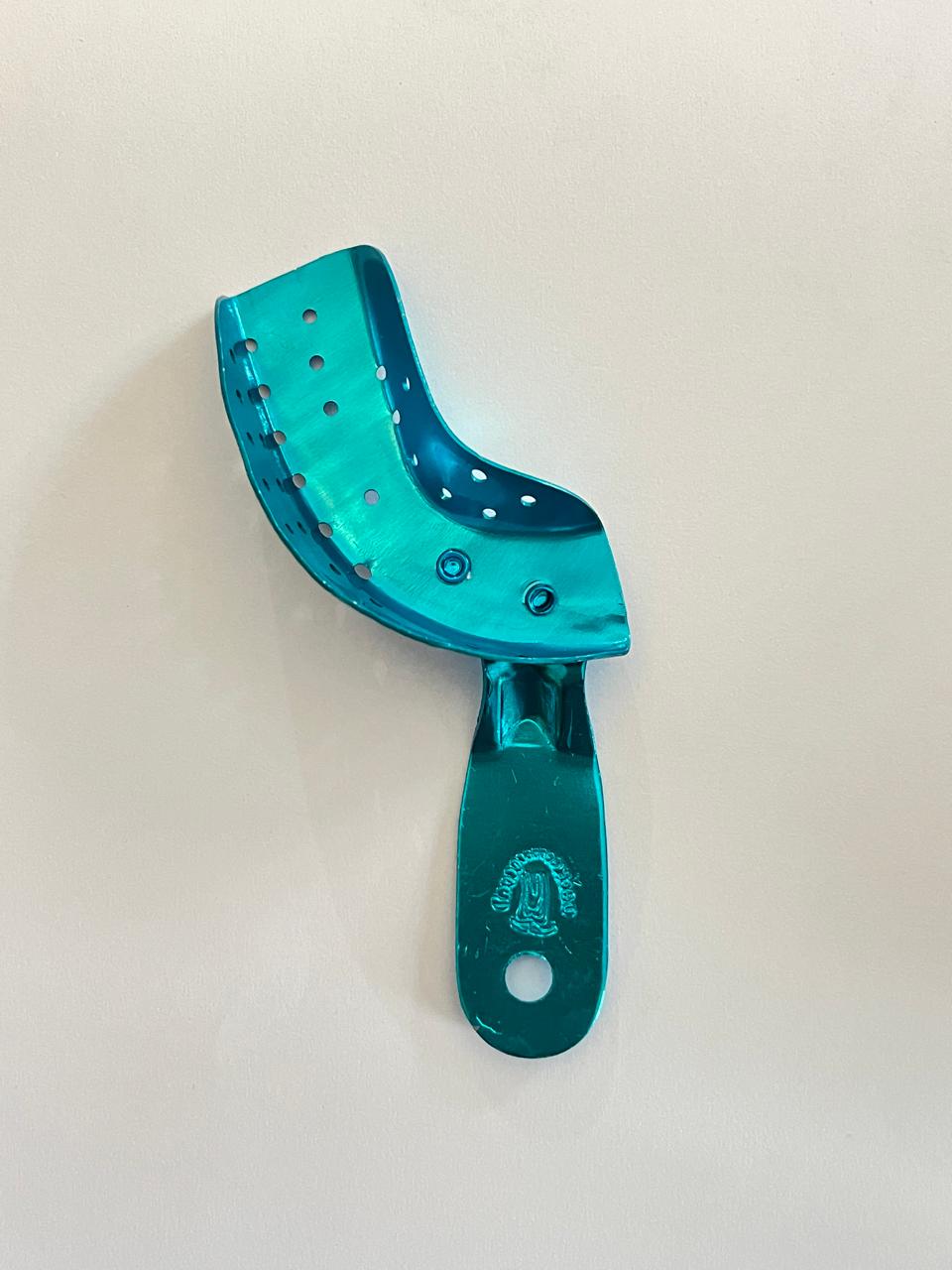 Cucharilla acero 1/2 arcada marca steel dental hemiarcada derecha
