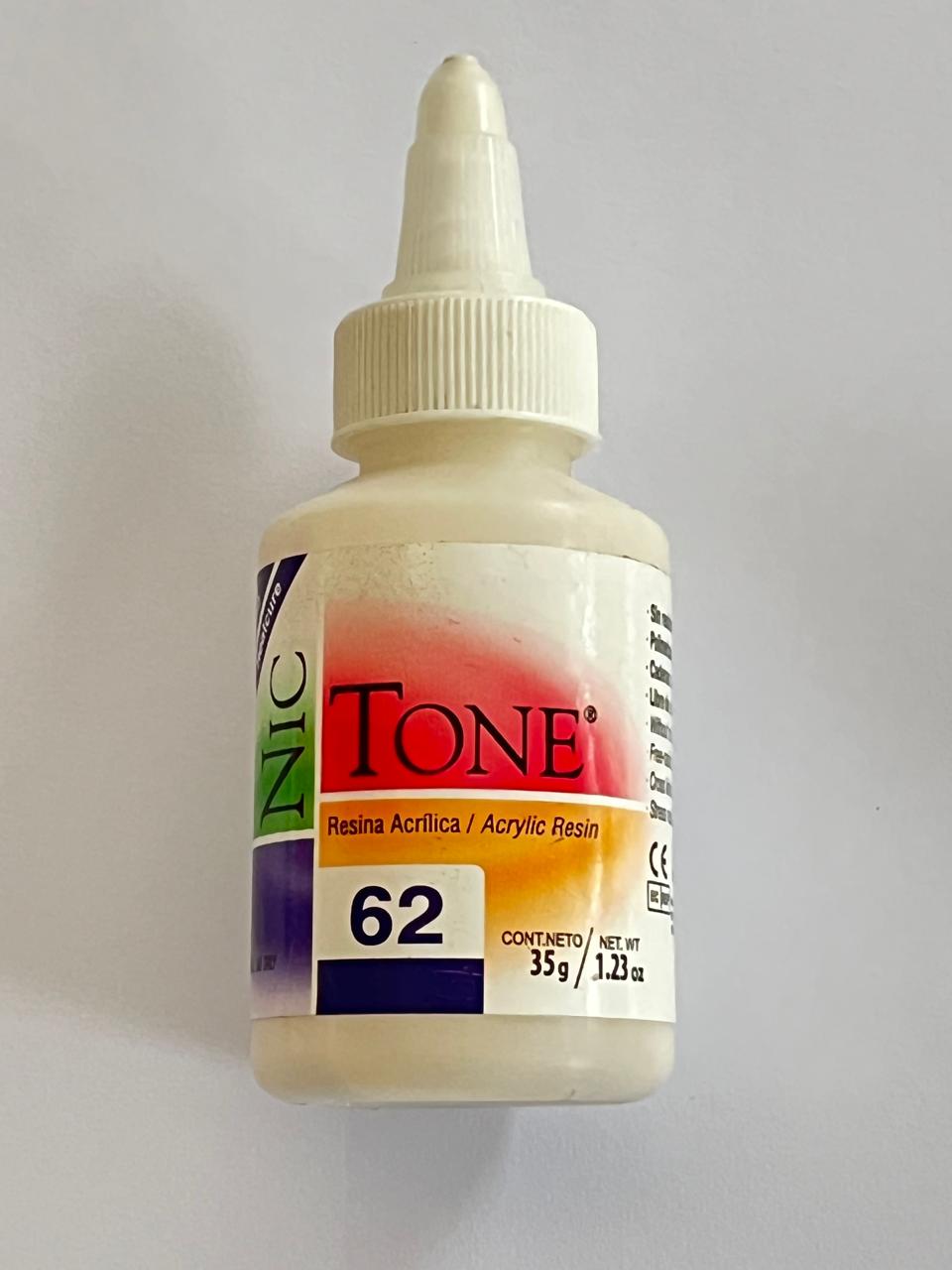 Acrílico Nictone termocurable normal lento 35 gramos color 62
