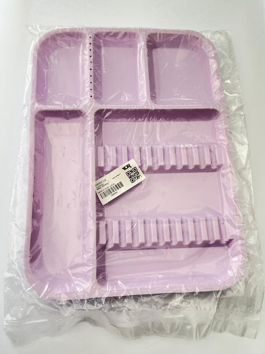 Charola división grande color lila marca Vor