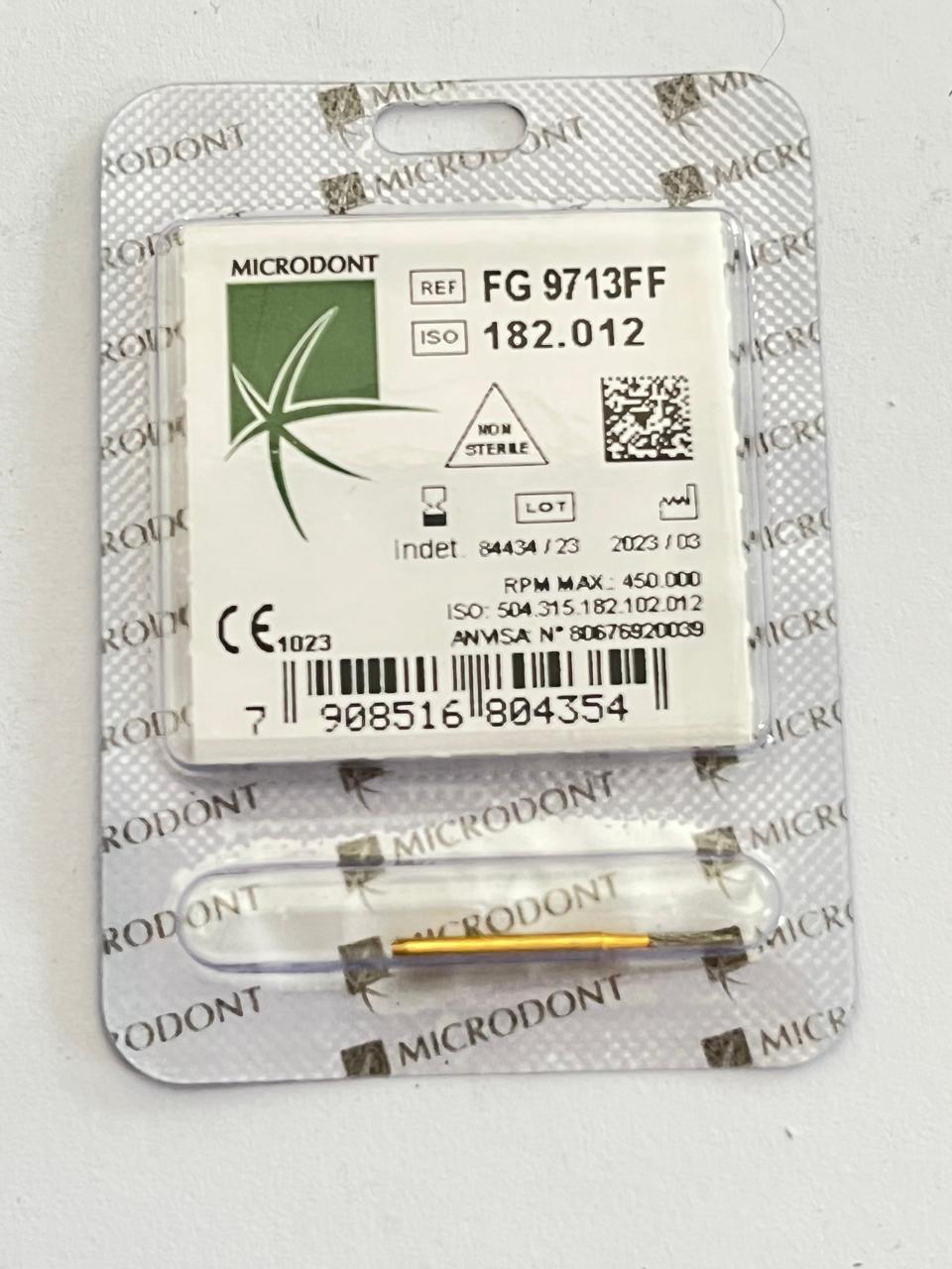 Fresa carburo 30 hojas 9713 por pieza marca Microdont