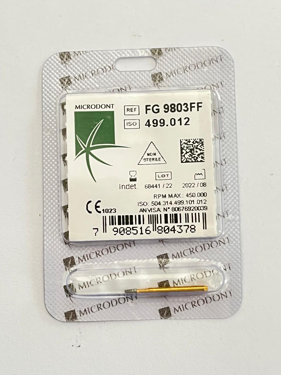 Fresa carburo 30 hojas 9803 por pieza marca Microdont