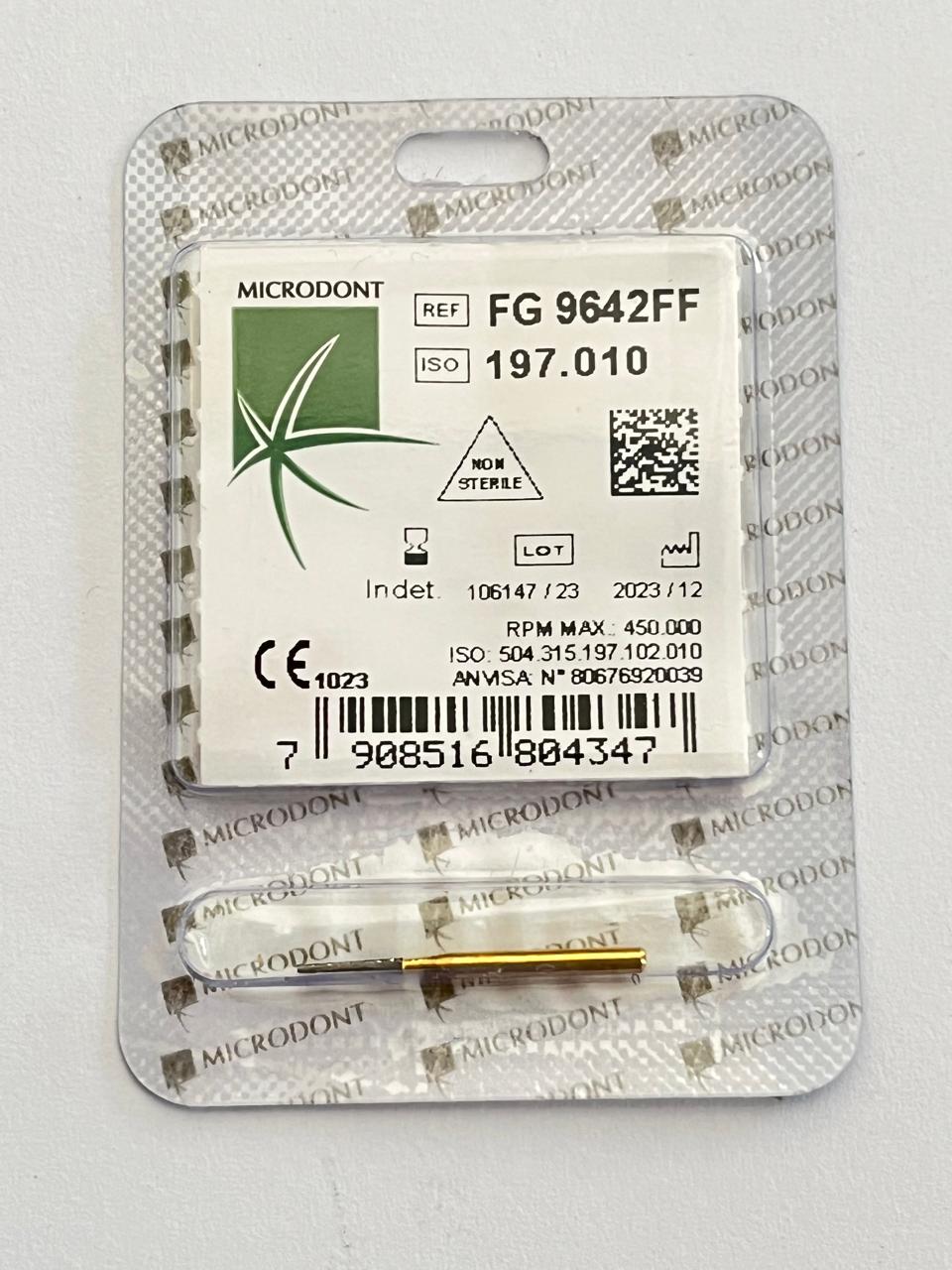 Fresa carburo 30 hojas 9642 por pieza marca Microdont