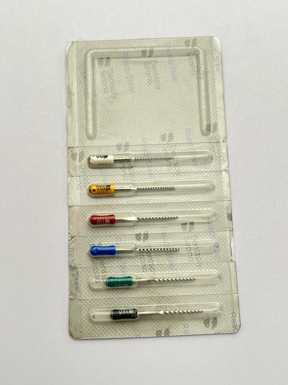Blister de Limas dentsply Maillefer #90-140 tercera serie 25mm K-file