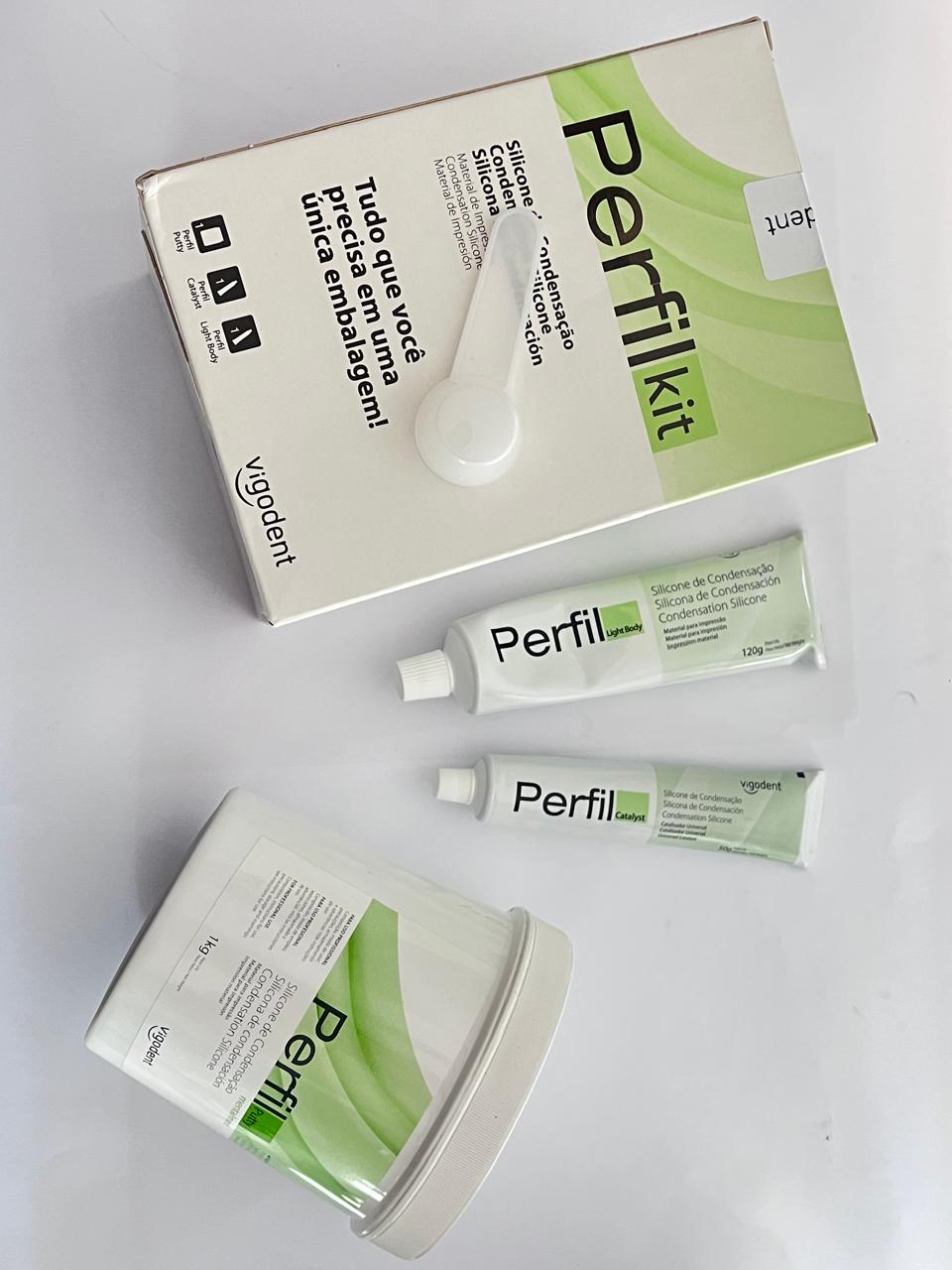 Kit silicona por condensación masilla, ligero y catalizador marca perfil