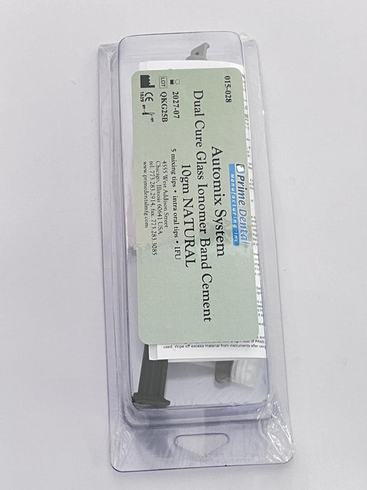 Cemento dual para bandas con Liberación de Flúor 10g