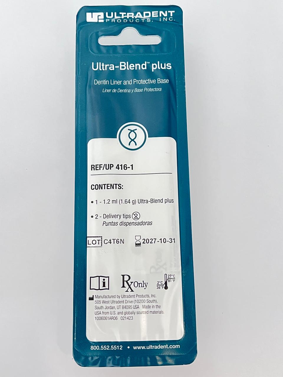 Ultrablend plus hidróxido de calcio fotocurable
