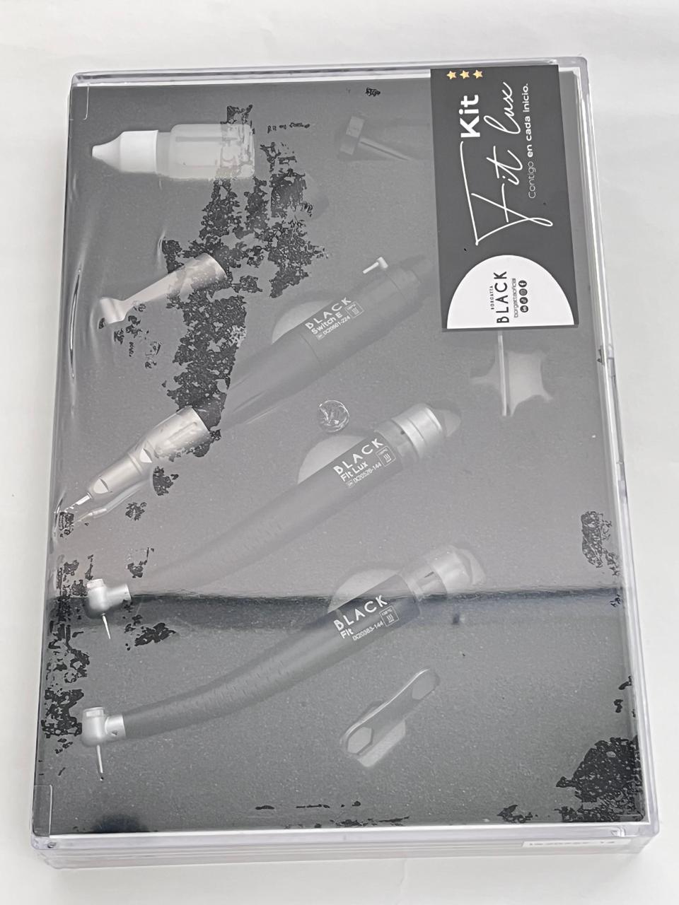 Kit piezas de alta, baja y contrangulo fit lux línea black borgatta