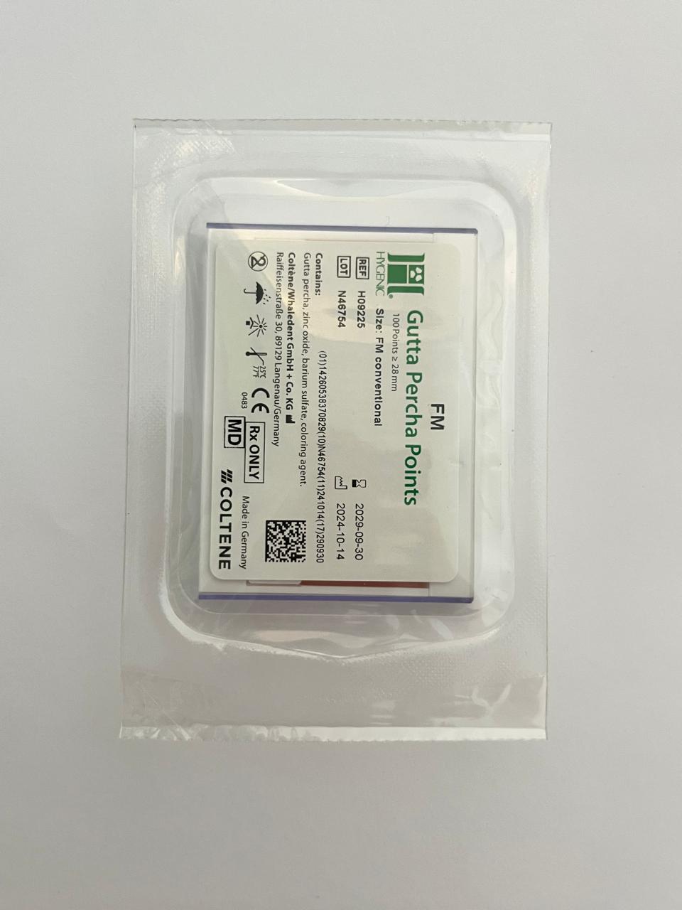 Puntas de Gutta percha Hygienic -gutapercha- #FM