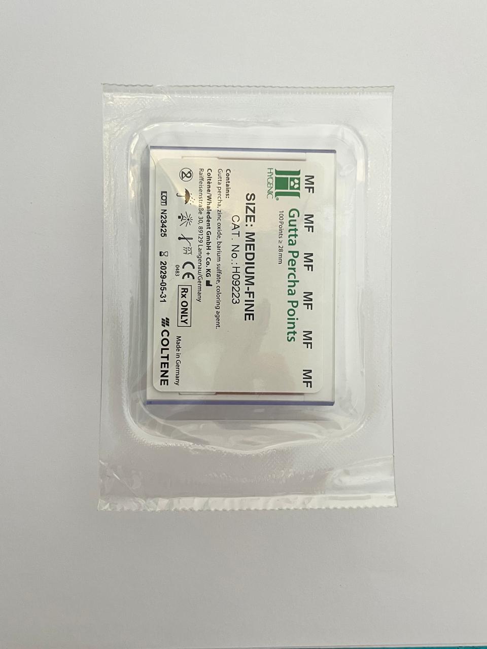 Puntas de Gutta percha Hygienic -gutapercha- #MF