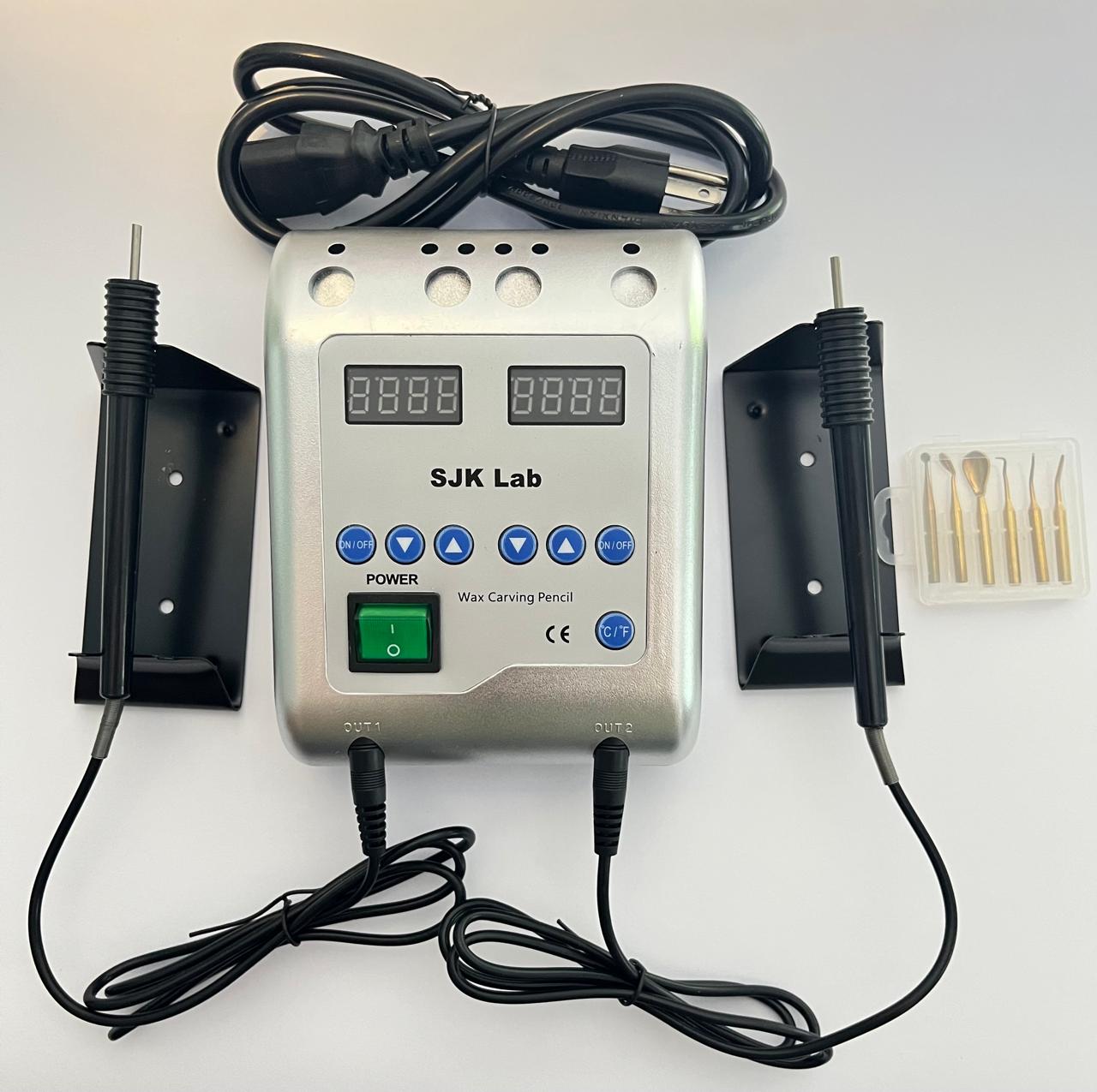 Encerador dental con 6 puntas con display