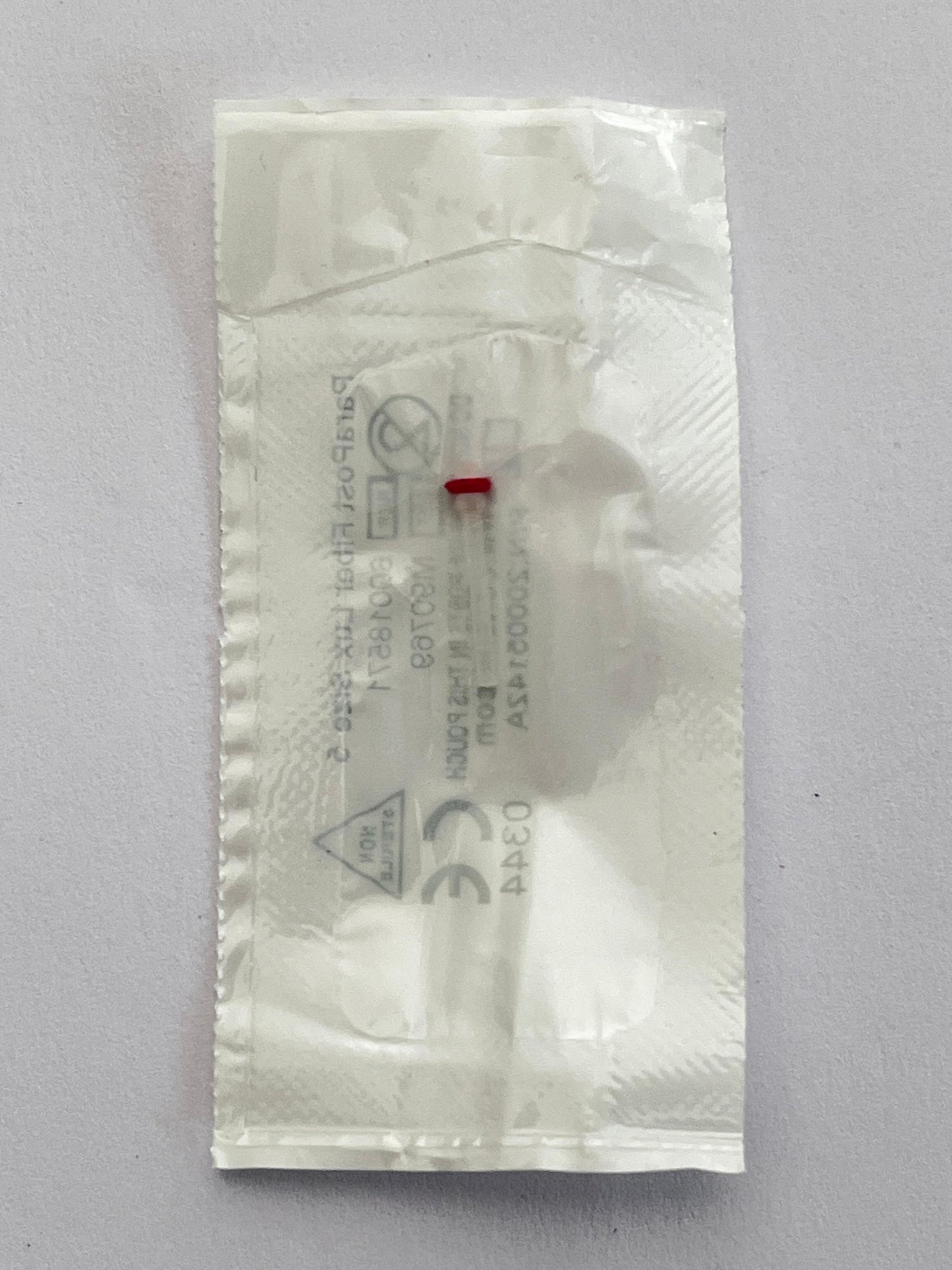 Poste de fibra de vidrio fiberlux color rojo #5