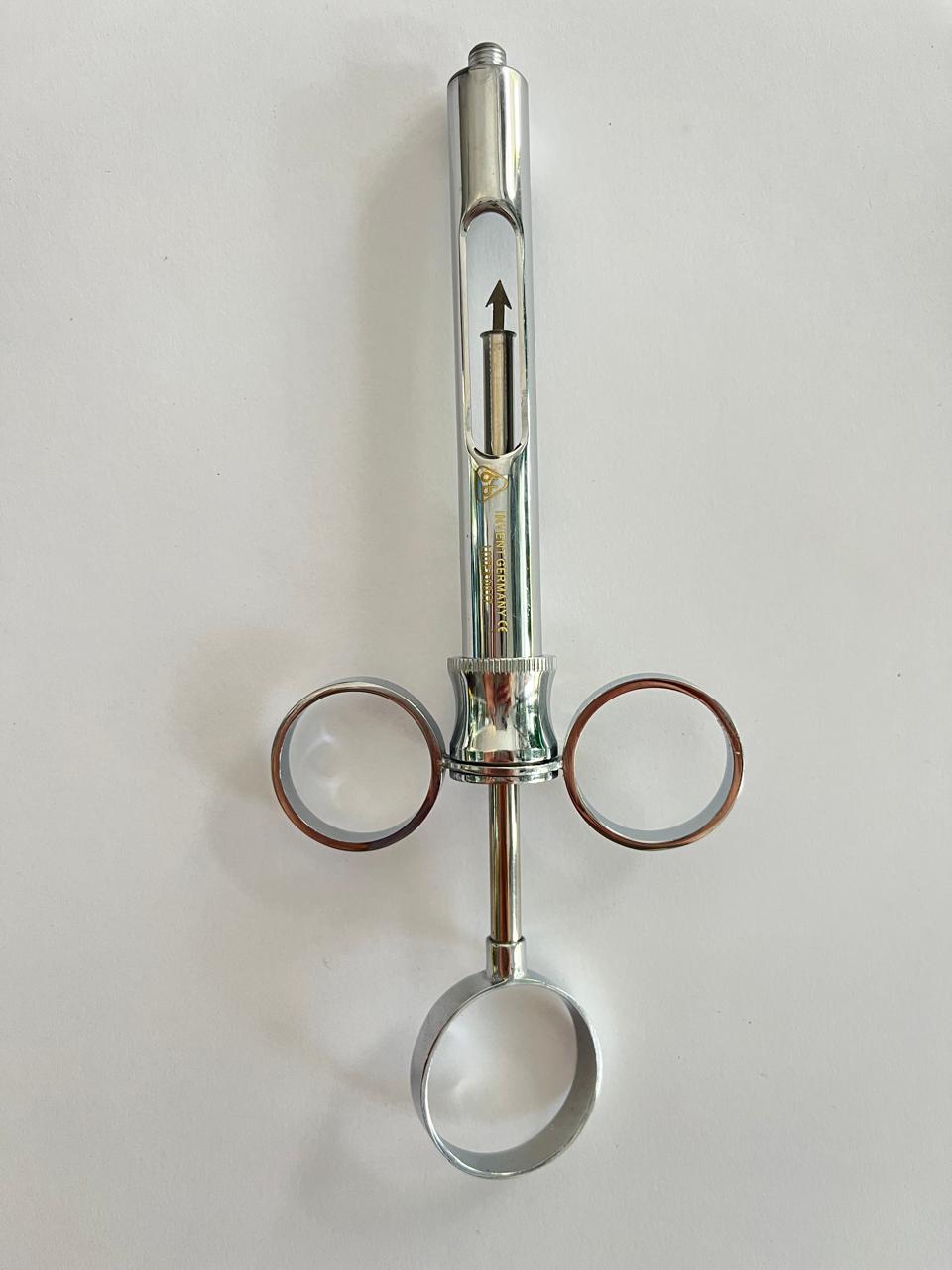 Jeringa para anestesiar tipo carpul con 3 anillos 6B 207-ANILLOS