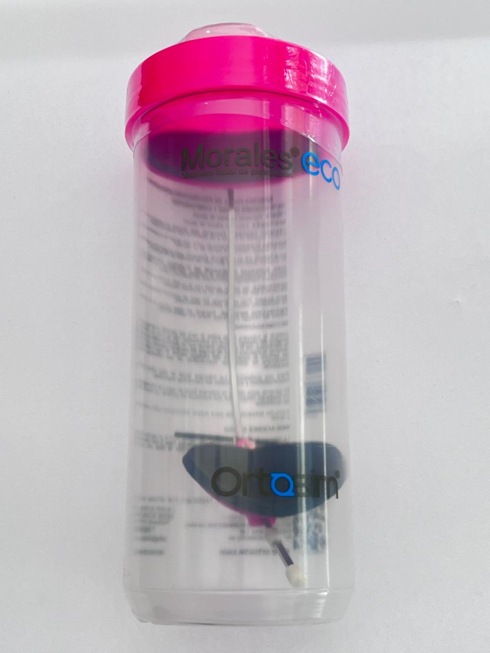 Mascara facial morales económica color rosa