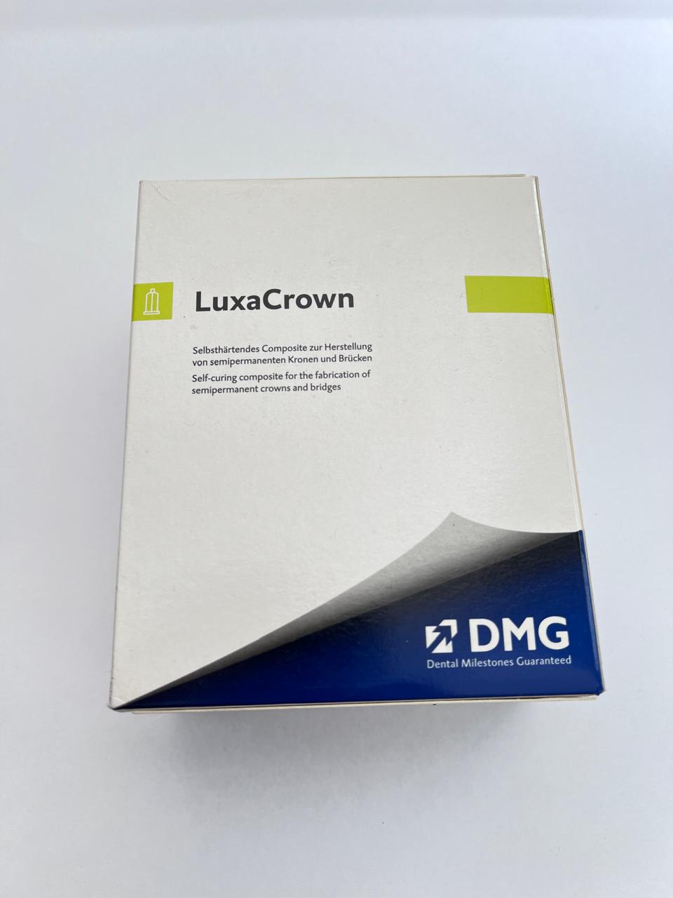 Cartucho Luxacrown 50ml 20 puntas mezcladoras resina compuesta para restauraciones semipermanentes