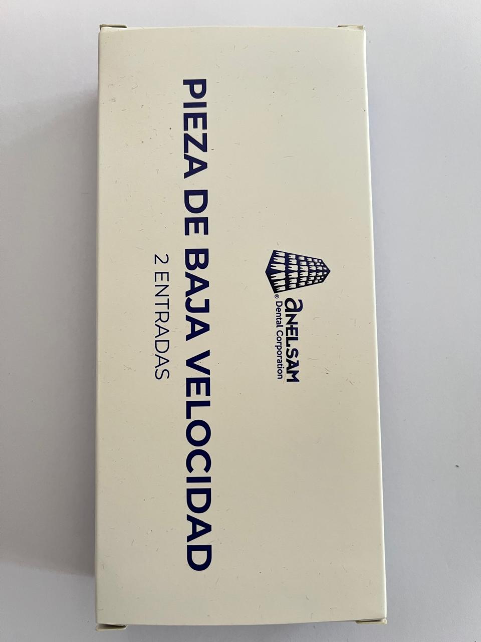 Pieza de baja velocidad anelsam con 2 entradas push botton -Garantía 1 mes-