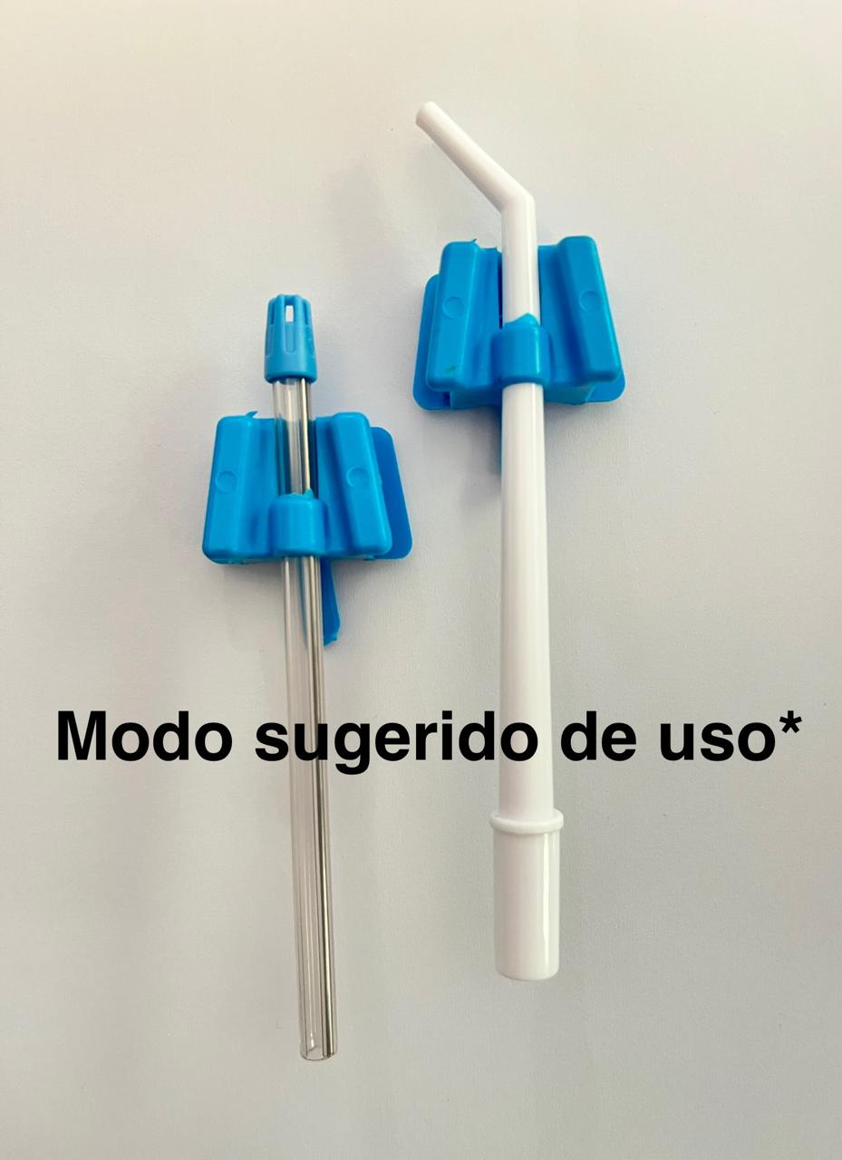Abrebocas con porta eyector paquete con 2 piezas