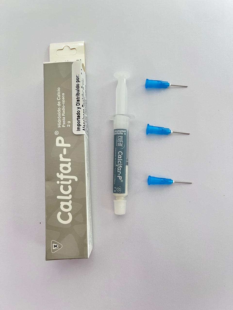 Calcifar-p hidróxido de calcio jeringa 2g