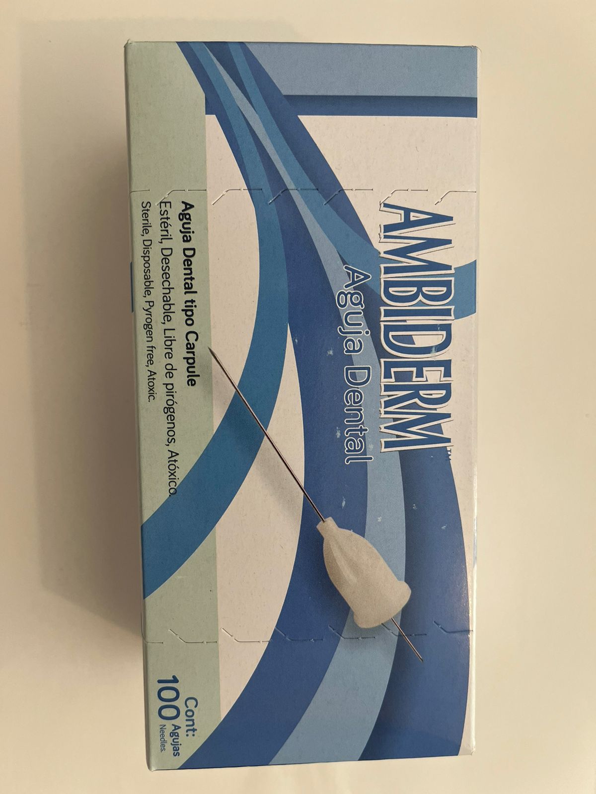 Aguja dental ambiderm